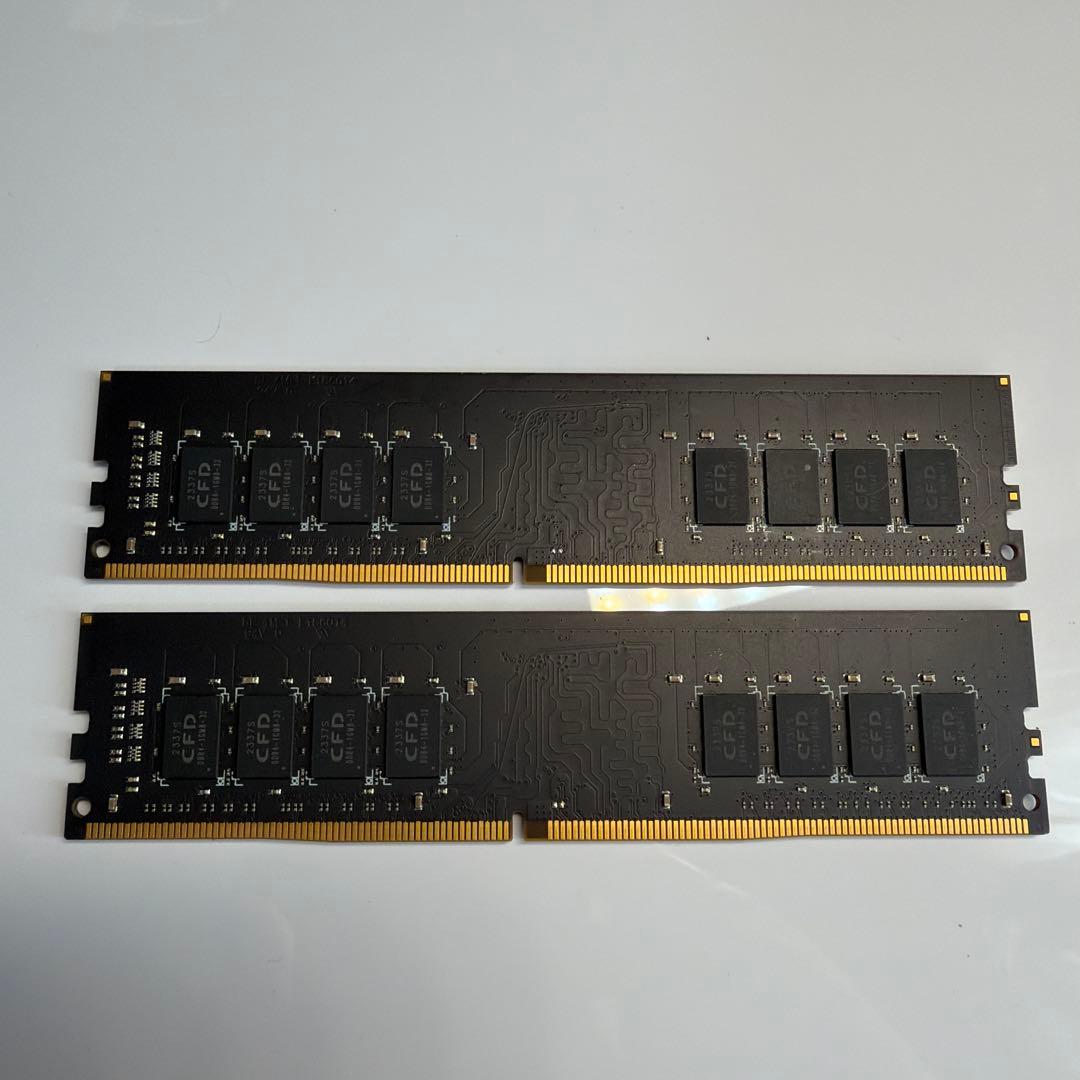 メモリー CFD DDR4-3200 16GB x 2