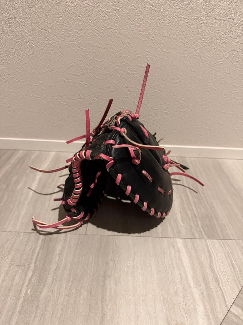 ミズノ ビクトリーステージ 硬式 ファーストミット 全紐交換済 即使用OK