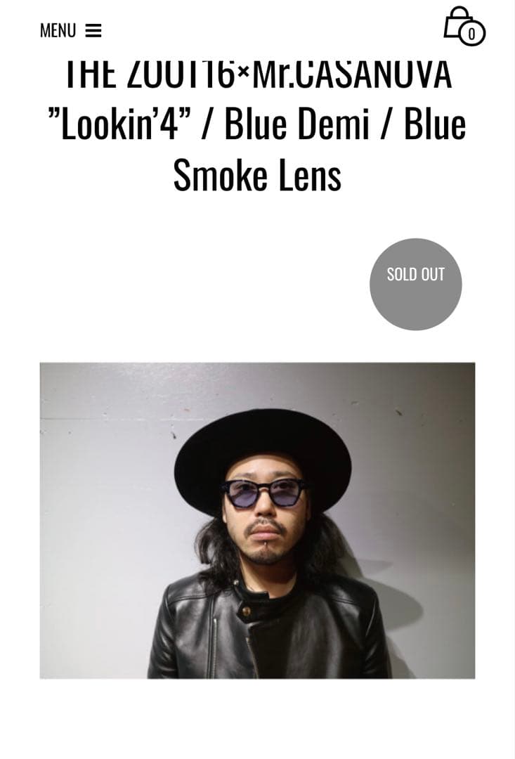 Mr.CASANOVA×ZOOT16ミスターカサノバLOOKIN'4
