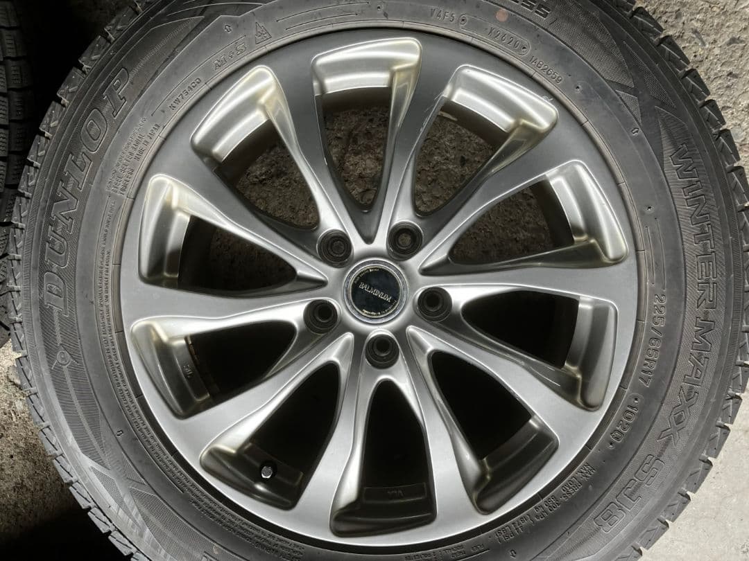 tnn21。 スタッドレス225／65 R 17 ホイールセット