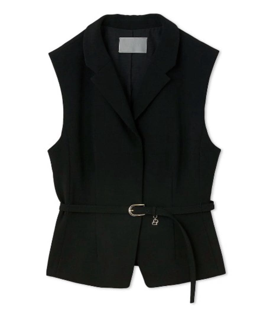 CELFORD ペプラムショートジレ