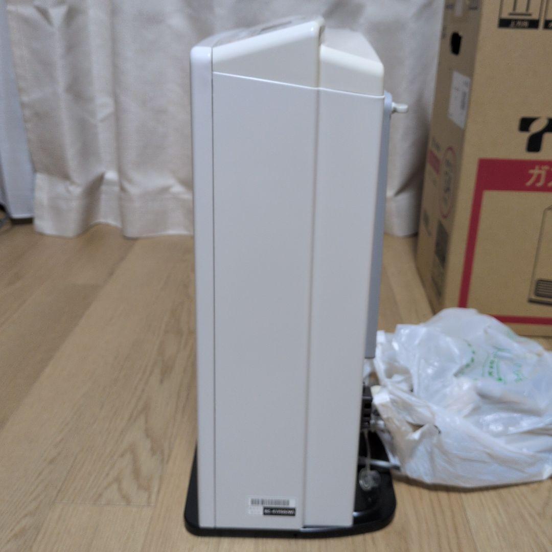 送料無料 リンナイ ガスホース付き ガスファンヒーター 2018年製 都市ガス