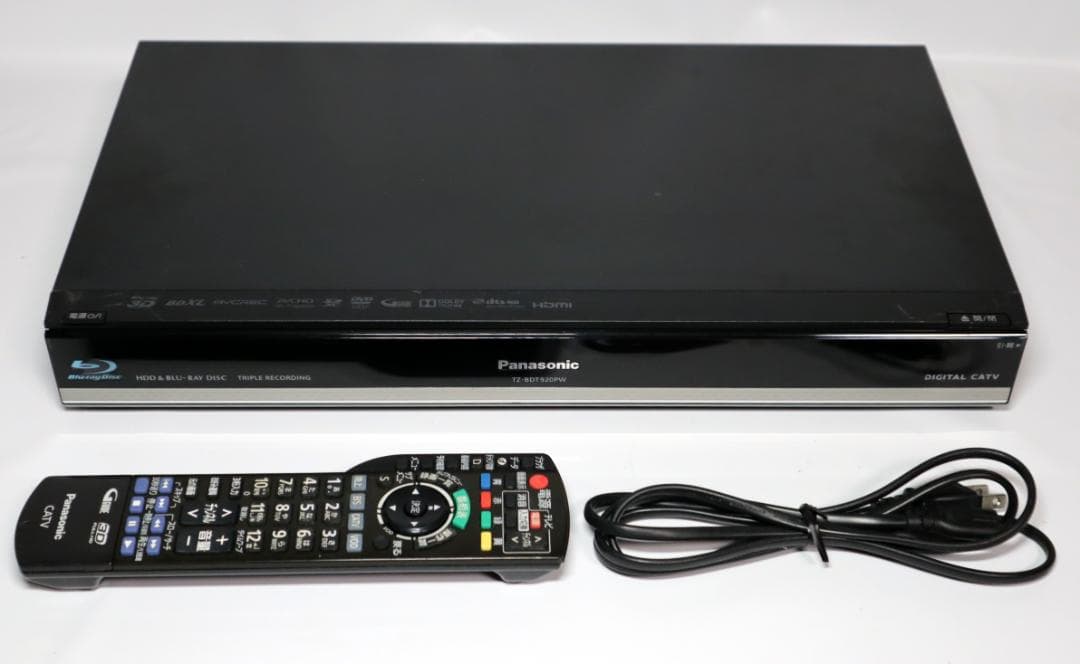 動作保証TZ-BDT920PW ブルーレイレコーダー 1TB HDD内蔵#101