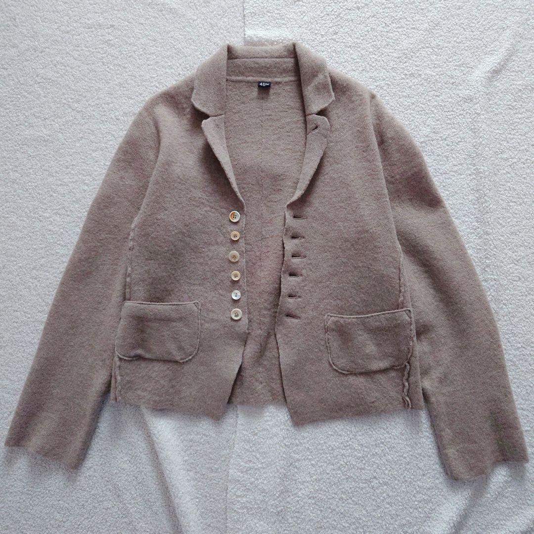 45R フロート縮絨のジャケット ウール 22AW