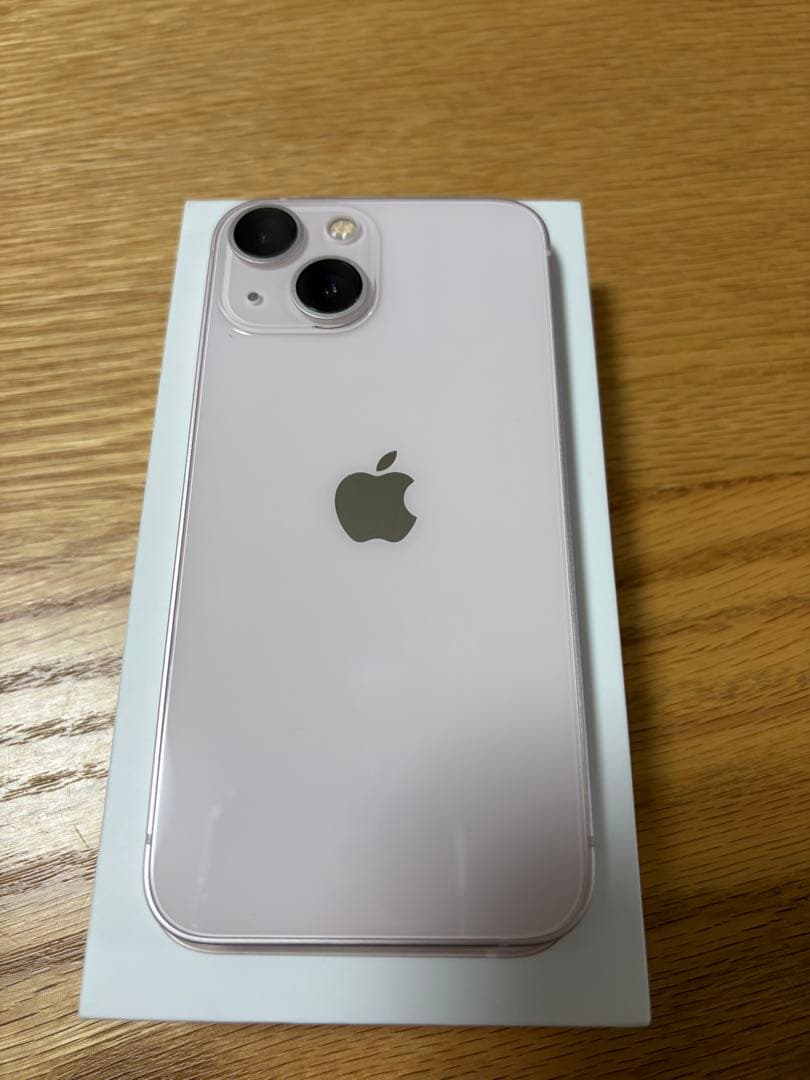 再値下げ❗️Apple iPhone 13 mini ピンク 本体 充電ケーブル付