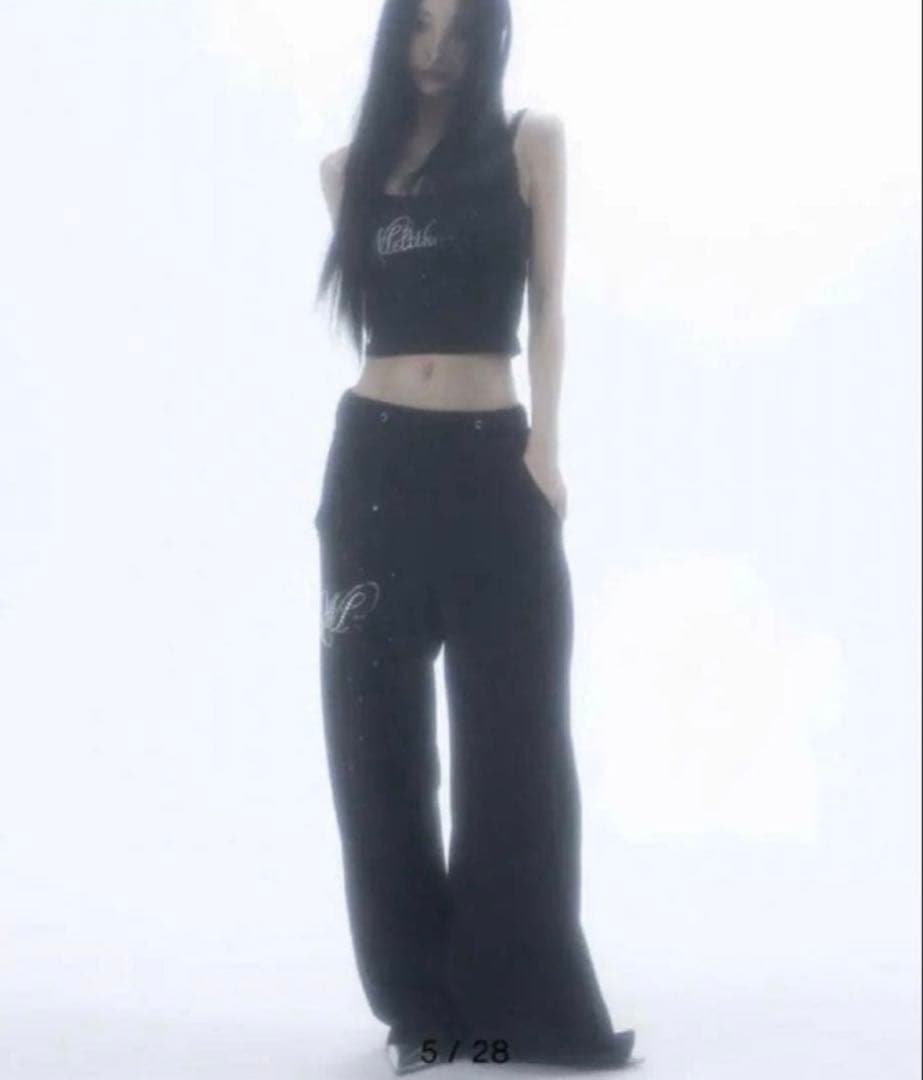 パンツ meltthelady logo gradation pants