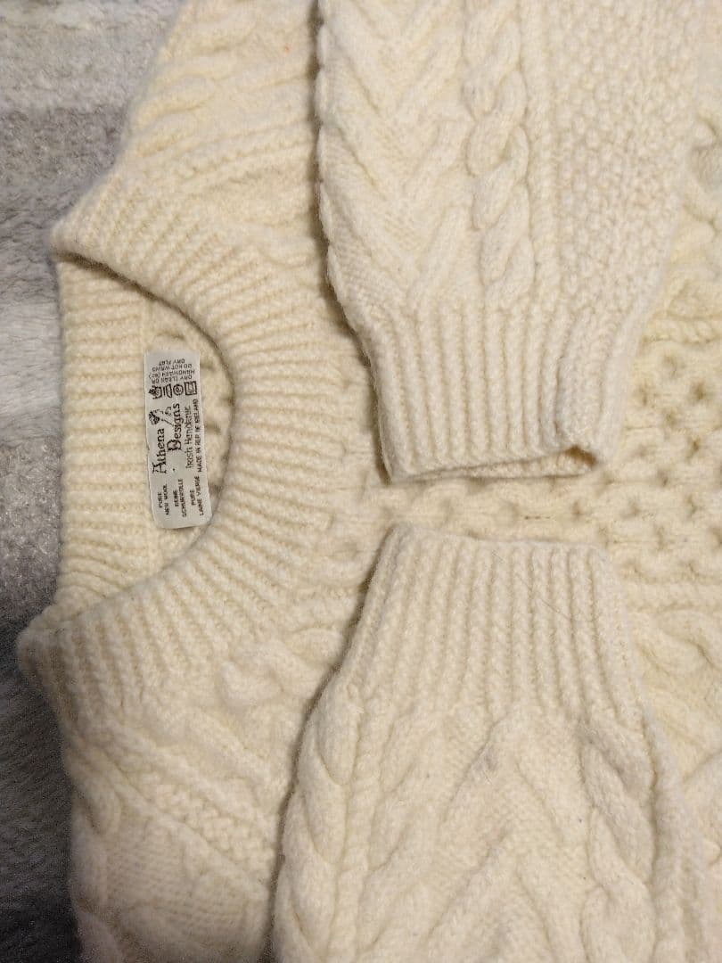 Athena Designs アテナデザイン　アランニット