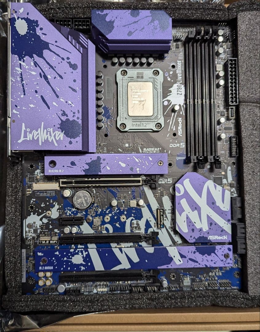 CPU intel i9 13900k + livemixer