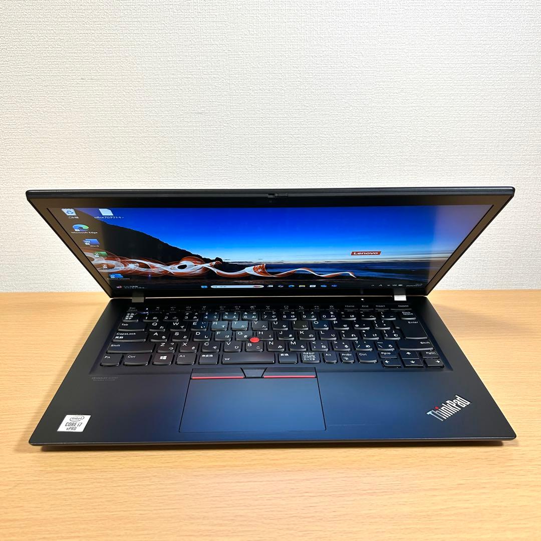 Windowsノート本体 Lenovo ThinkPad T14s Gen1 i7 512GB 16GB