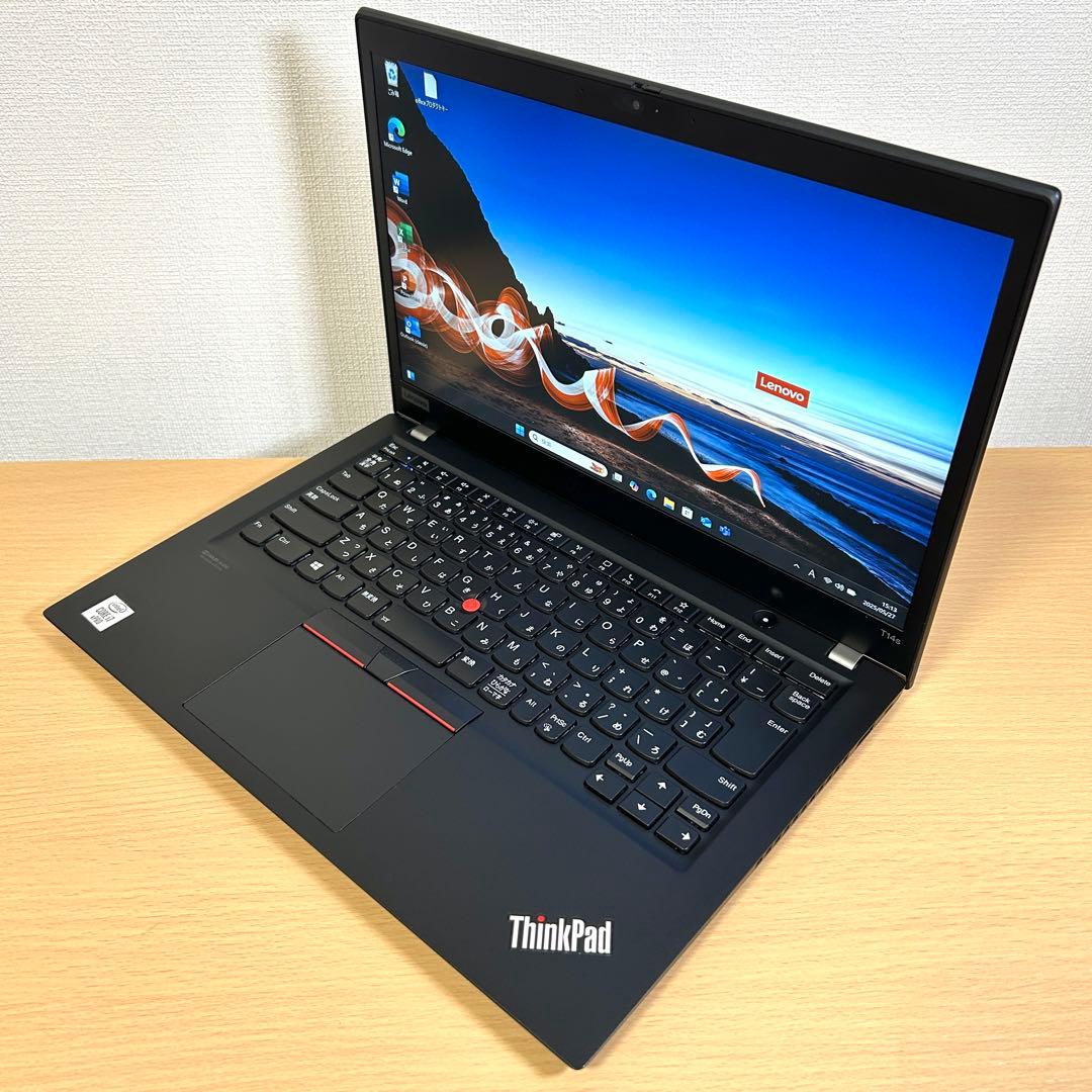 Windowsノート本体 Lenovo ThinkPad T14s Gen1 i7 512GB 16GB