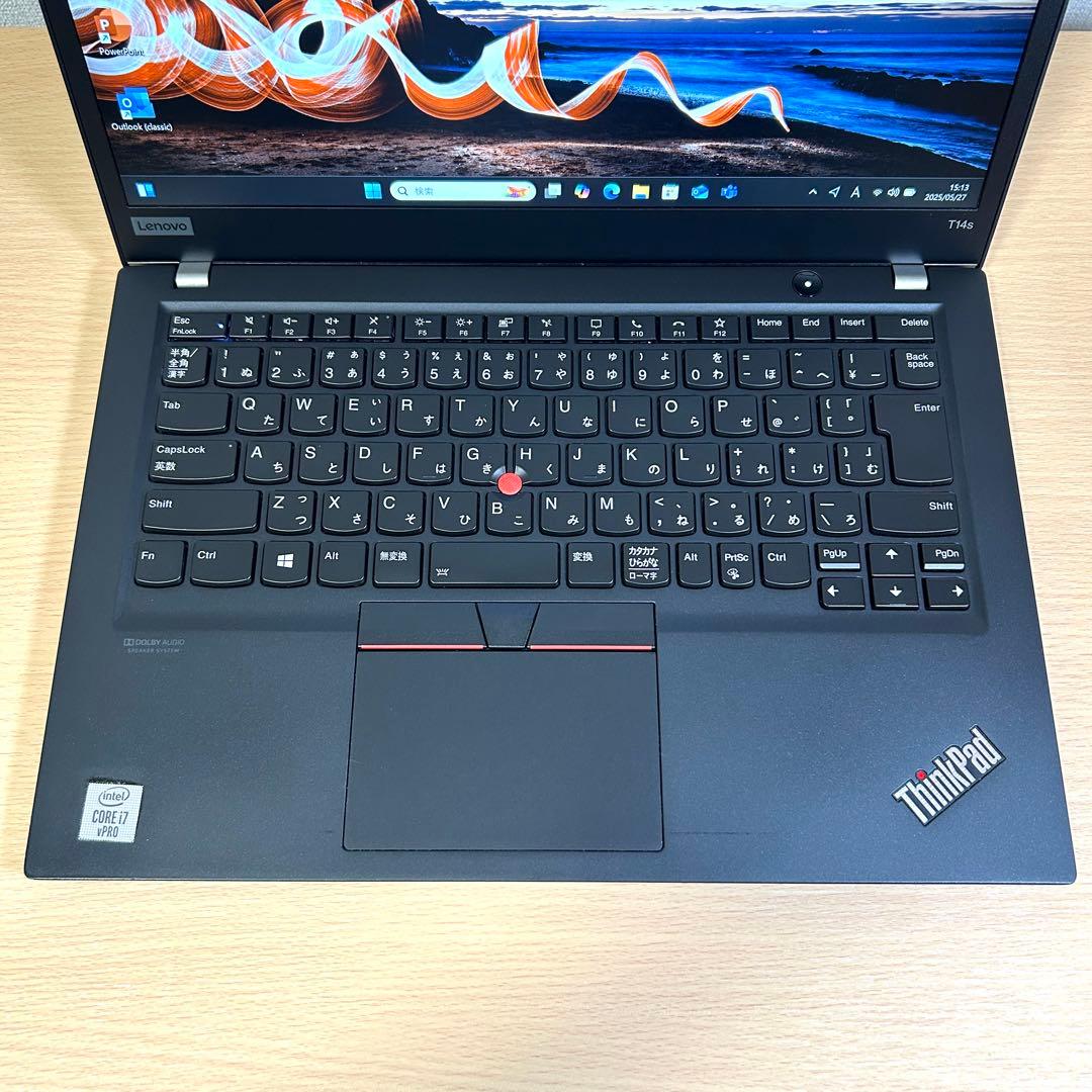 Windowsノート本体 Lenovo ThinkPad T14s Gen1 i7 512GB 16GB