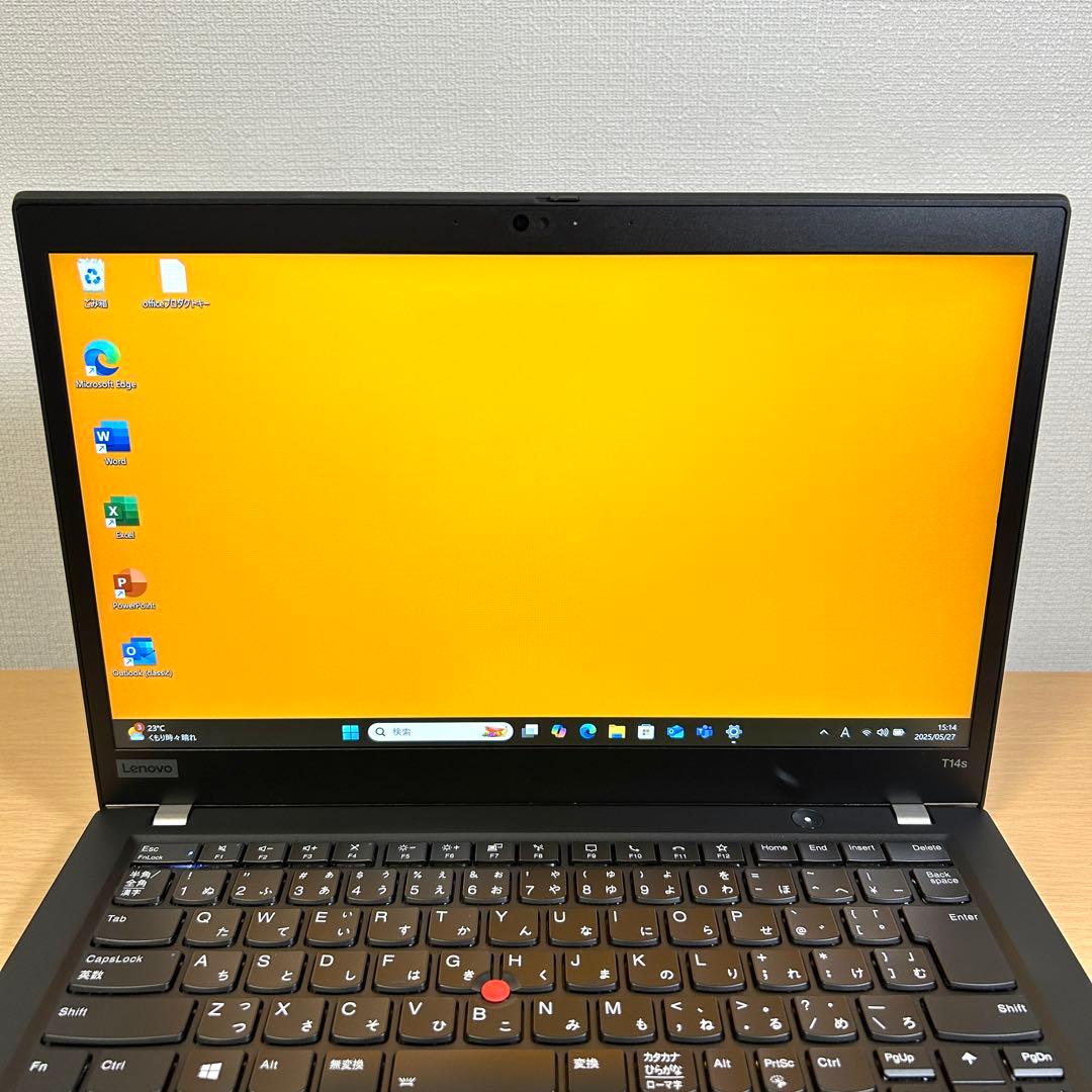 Windowsノート本体 Lenovo ThinkPad T14s Gen1 i7 512GB 16GB