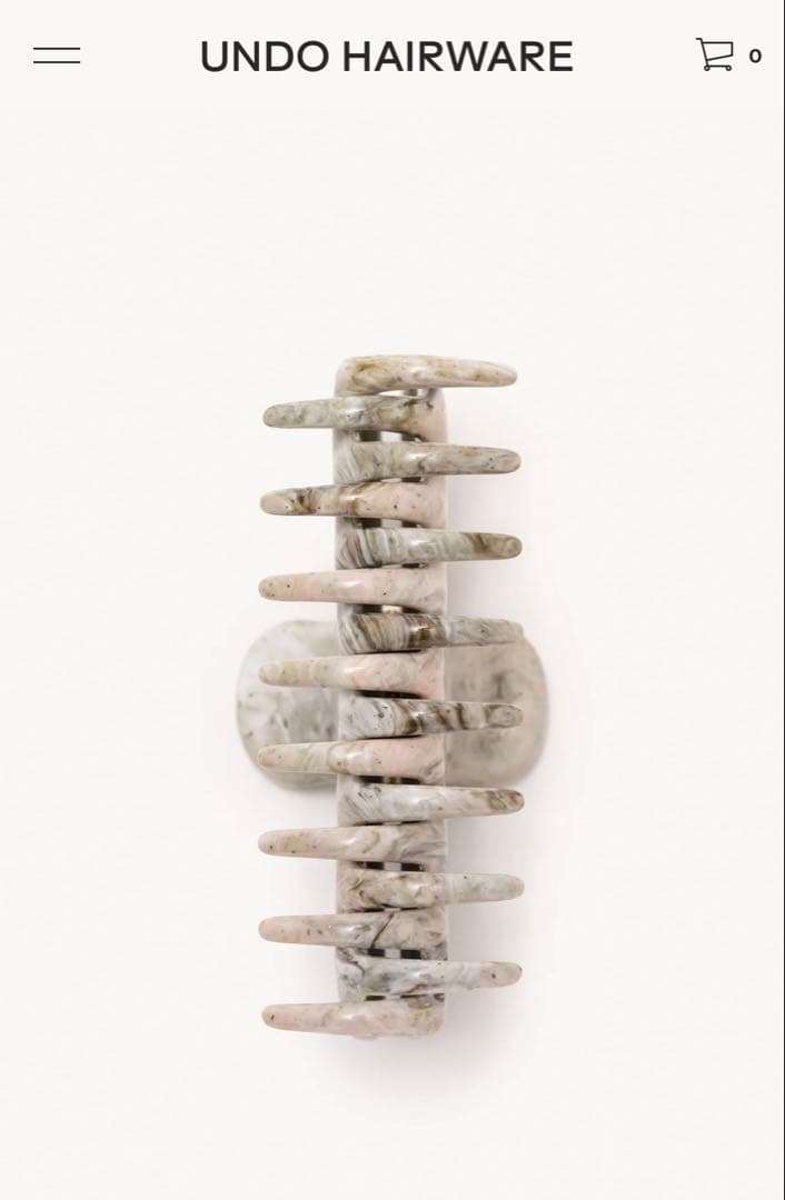 undo hairware No.4 ヘアクリップ