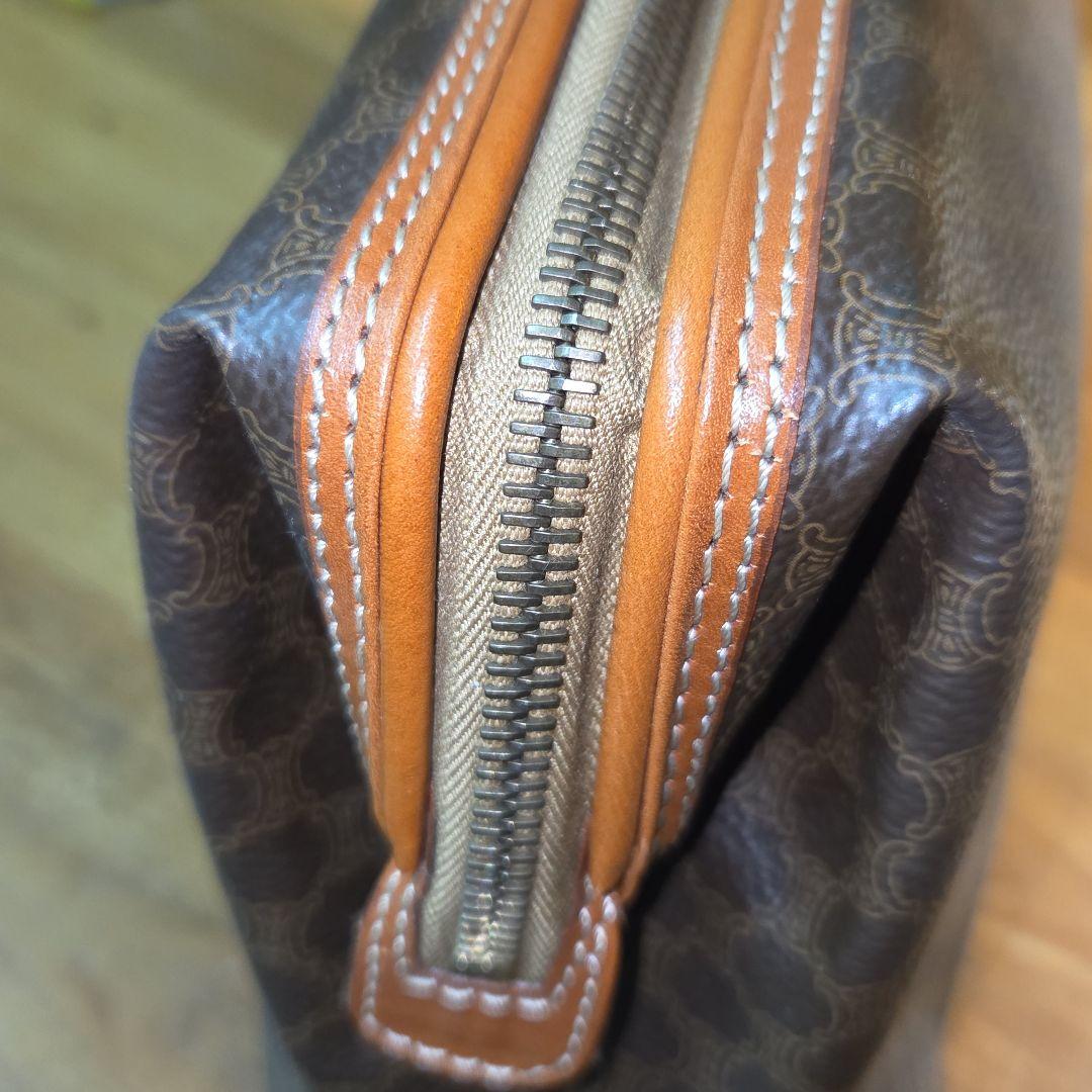 CELINE セリーヌ クラッチバッグ ポーチ大 マカダム柄