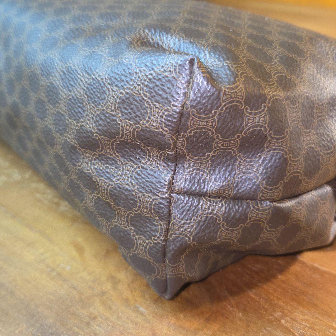 CELINE セリーヌ クラッチバッグ ポーチ大 マカダム柄