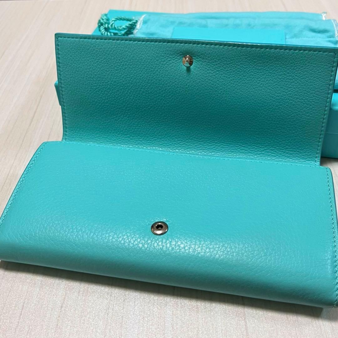 ティファニーキャットストリート　コンチネンタルフラップウォレット長財布