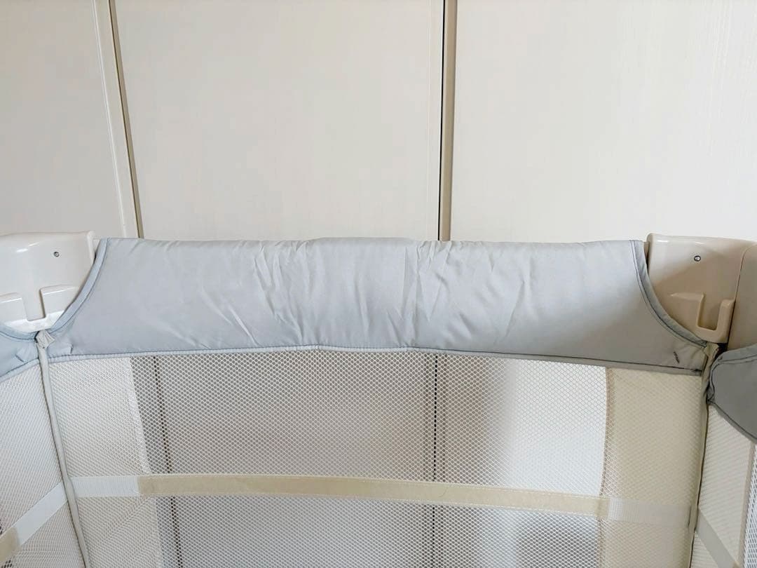 【美品】Aprica ココネルエアープラスAB 折りたたみ ベビーベッド