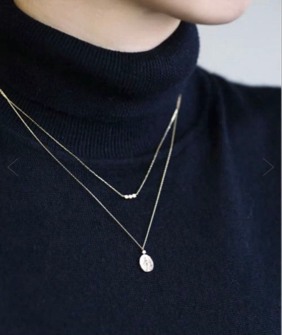 【極美品】SIENA RORE ネックレス マリア K10 イエローゴールド♡