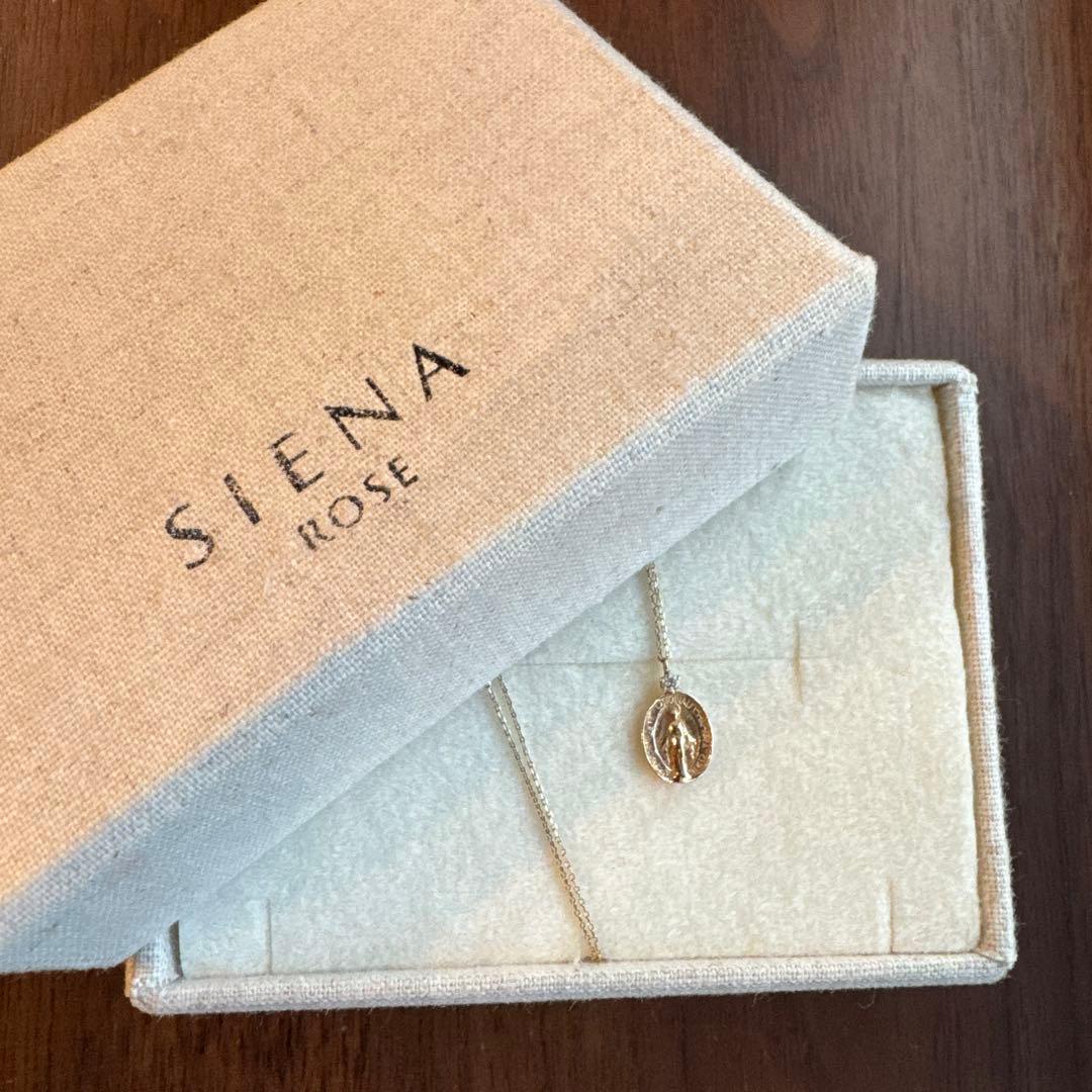 【極美品】SIENA RORE ネックレス マリア K10 イエローゴールド♡