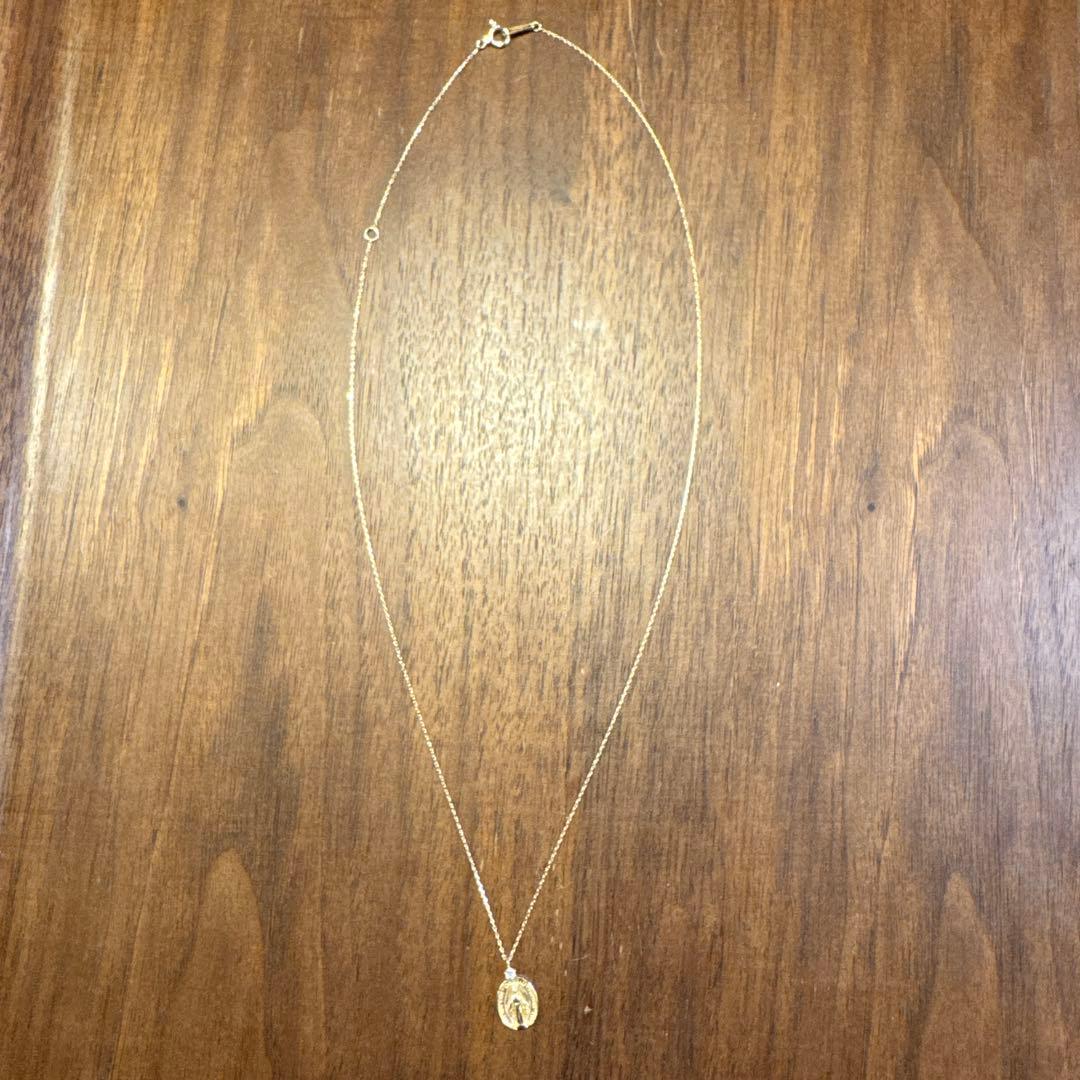 【極美品】SIENA RORE ネックレス マリア K10 イエローゴールド♡