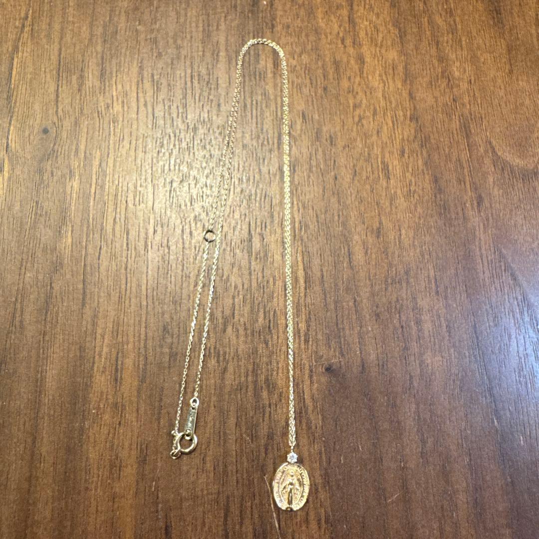 【極美品】SIENA RORE ネックレス マリア K10 イエローゴールド♡