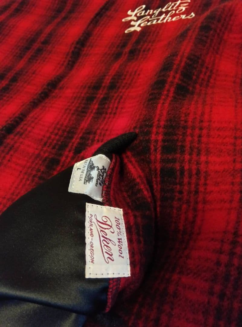 値下げ☆Langlitz Leathers×Dehen ウールカーコートLサイズ