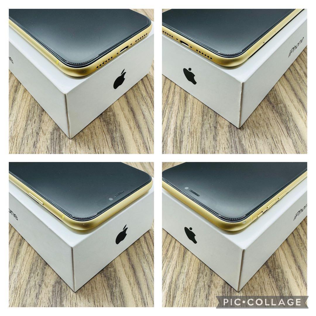 【新品バッテリー】iPhoneXR イエロー 256GB SIMフリー