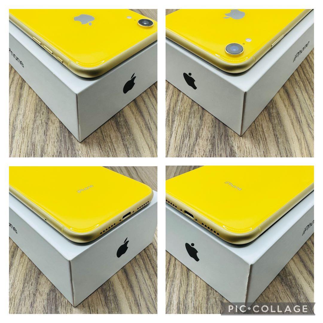【新品バッテリー】iPhoneXR イエロー 256GB SIMフリー