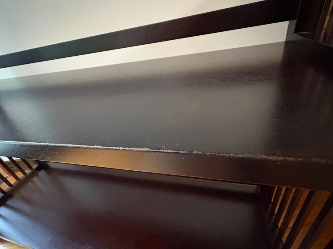 北海道民芸家具 書棚 木製 本棚 無垢 ブックシェルフ古民家家具 国産 日本製