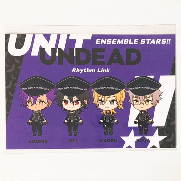 新品★あんスタ【UNDEAD】特典★ユニットポストカード★ポストカード