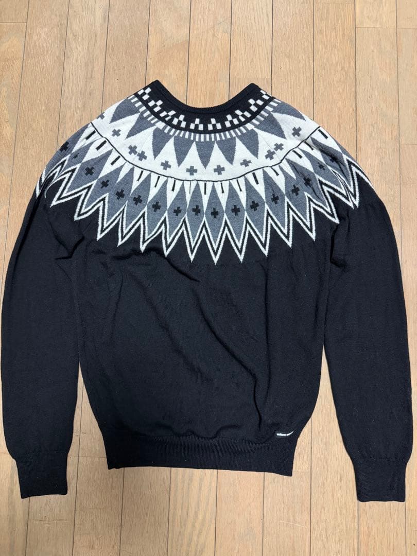 トップス uniform experiment CREWNECK KNIT