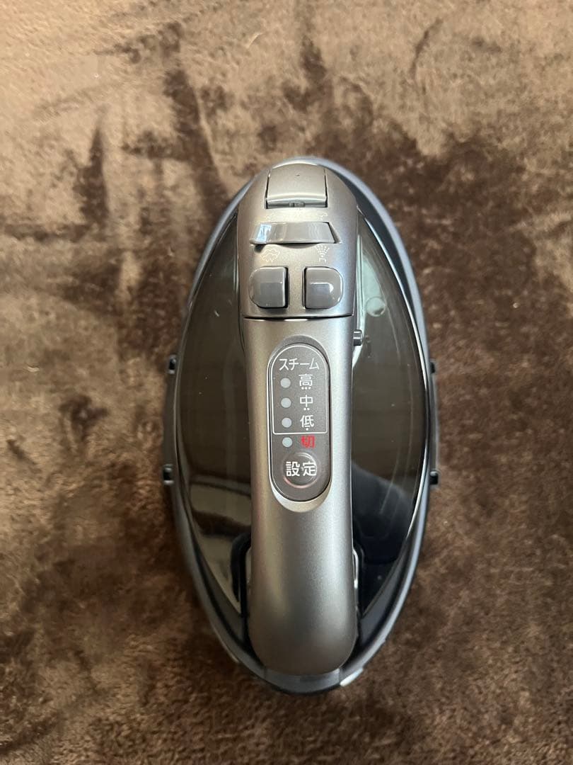 【送料込】パナソニックコードレススチームWヘッドアイロンNI-WL706-H