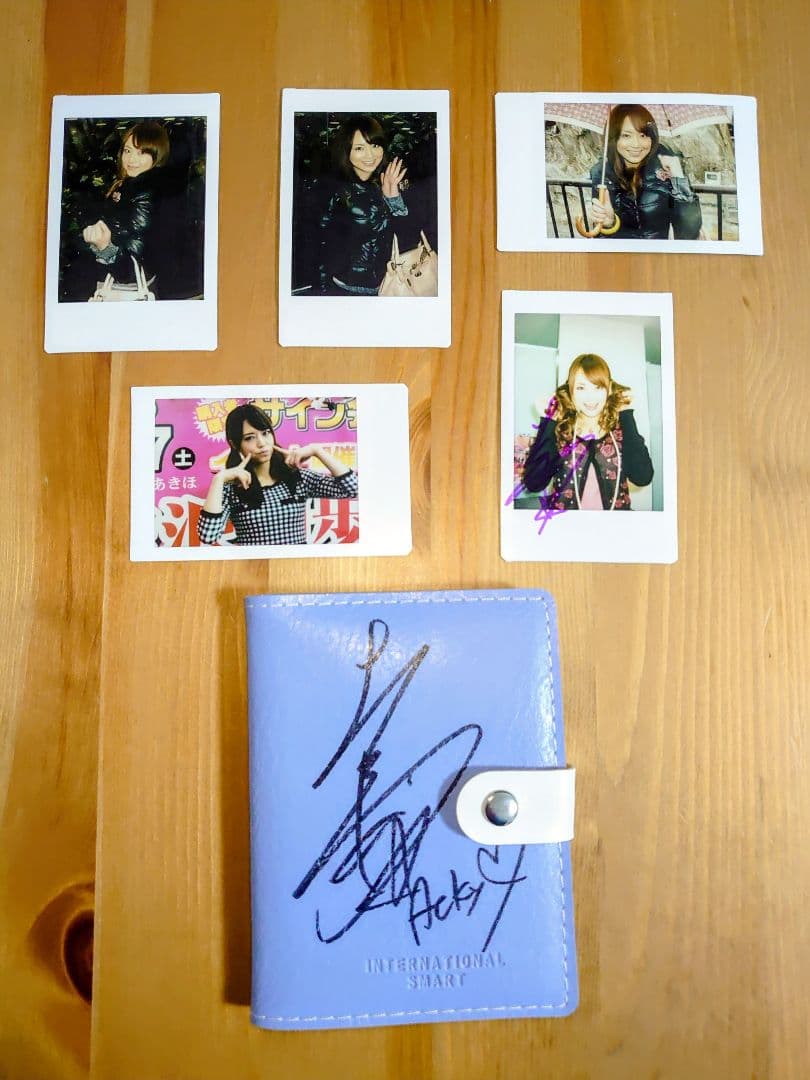 吉沢明歩直筆サイン入りチェキアルバム