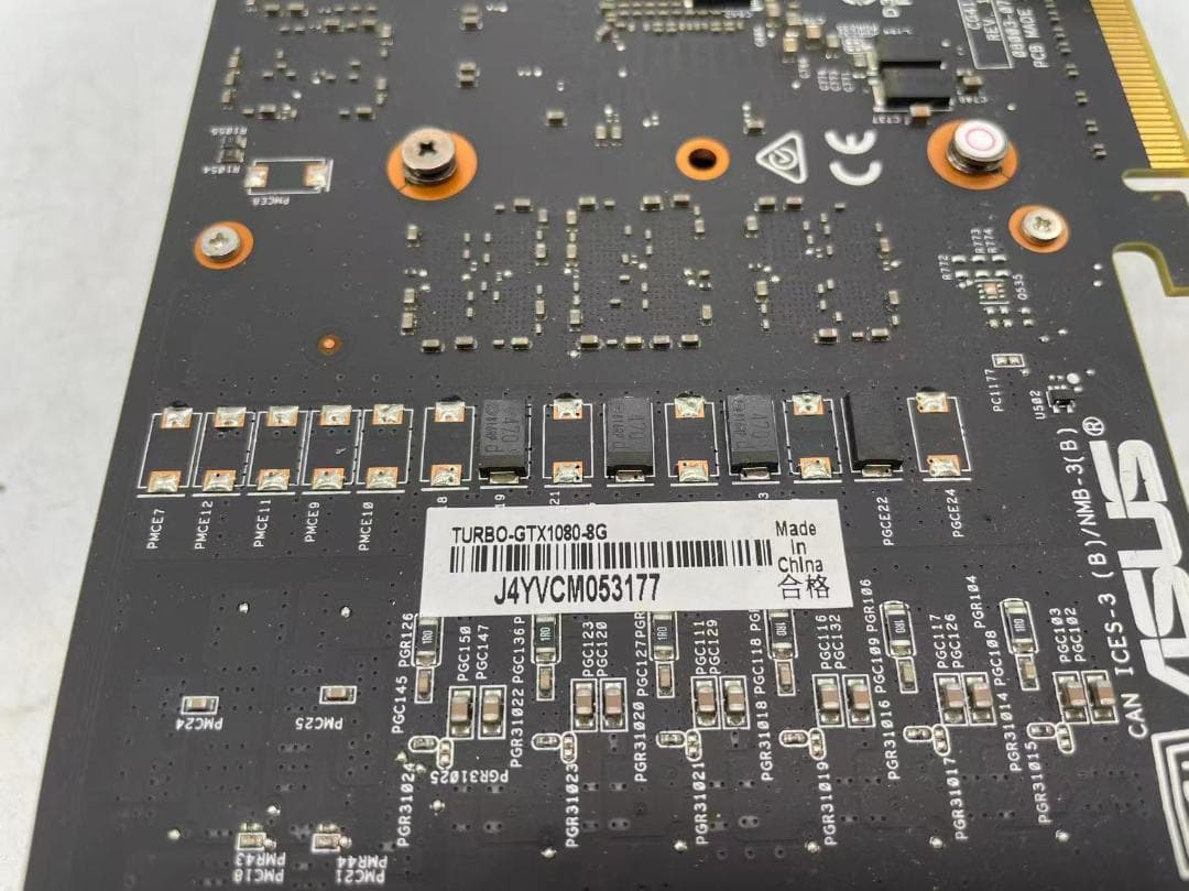 値下げ ASUS TURBO GTX1080 8gb グラフィックボード