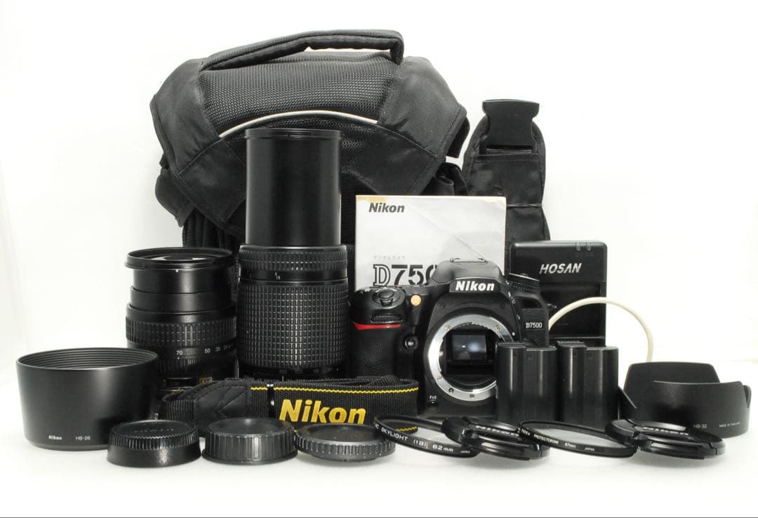 Nikon D7500 ❤️超望遠300mm ダブルレンズ ニコン 一眼レフカメラ
