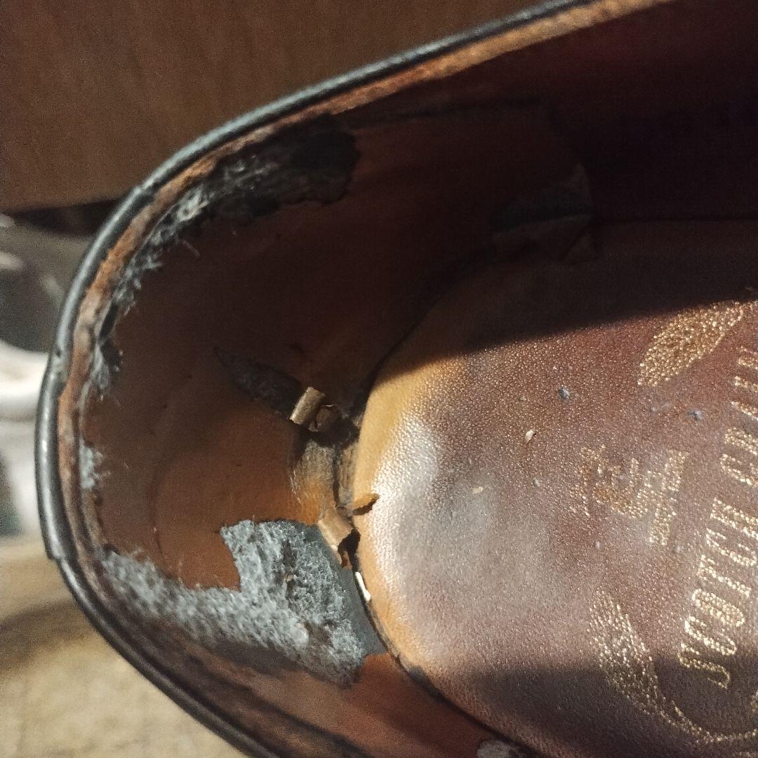 スコッチグレイン　ストレートチップ　ビジネスシューズ