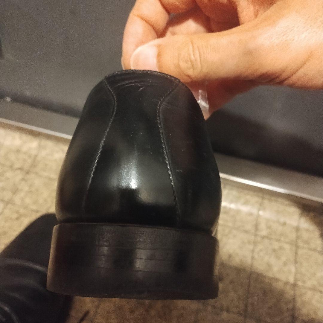 スコッチグレイン　ストレートチップ　ビジネスシューズ