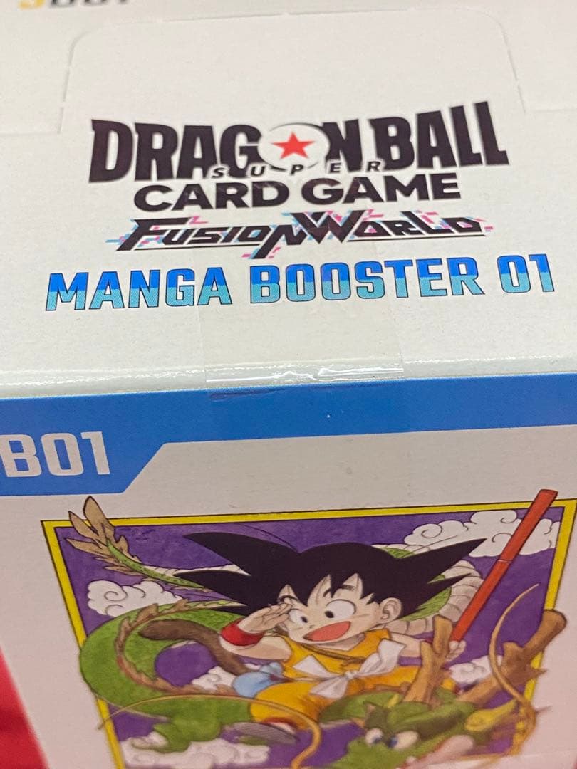 【新品未開封】ドラゴンボール MANGA BOOSTER 01テープ付き1BOX