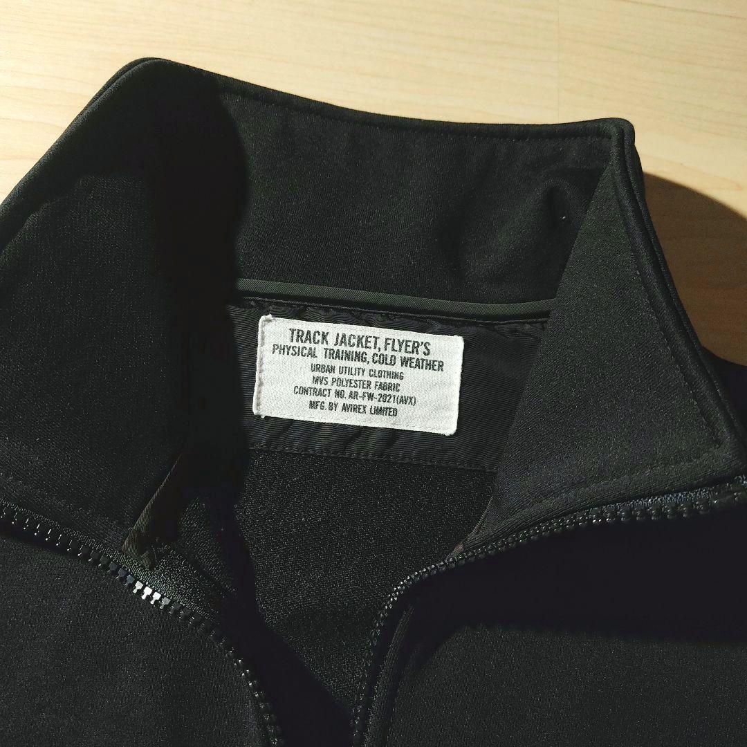 【希少レア】AVIREX RECON 裏起毛 トラック ジャケット 黒