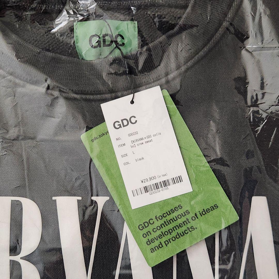 GDC NIRVANA Crew Sweat L 木村拓哉着用