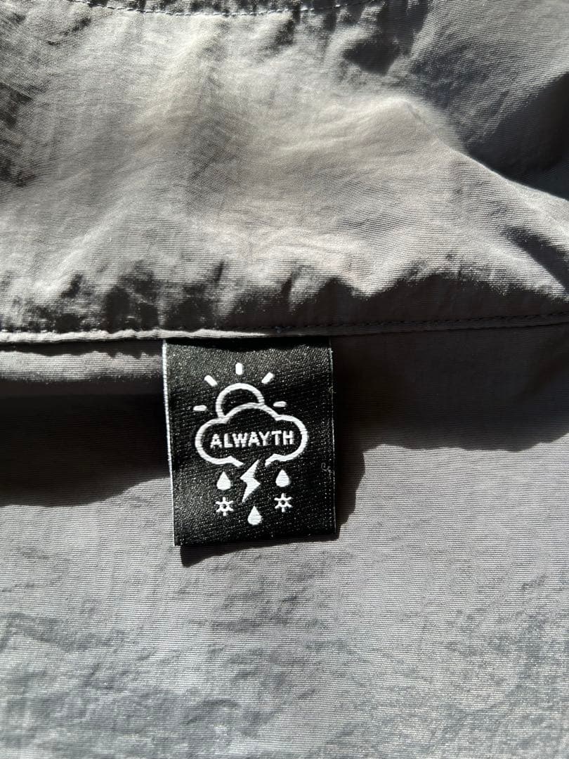 ALWAYTH allweatherproof セットアップ