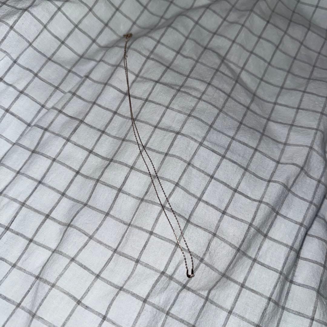 N*n様 ete K10MPG ダイヤモンド ホースシュー ネックレス