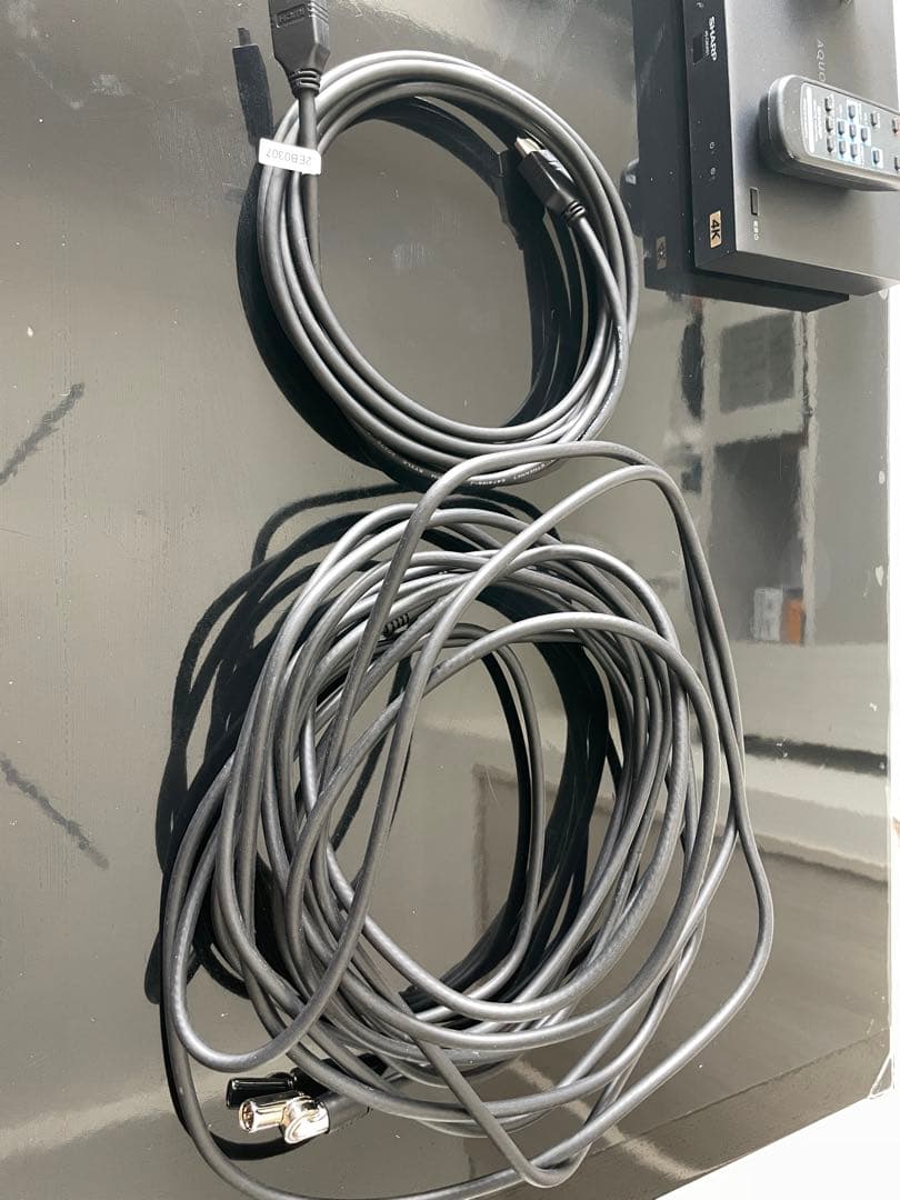 PanasonicとSHARPチューナー、ケーブル付