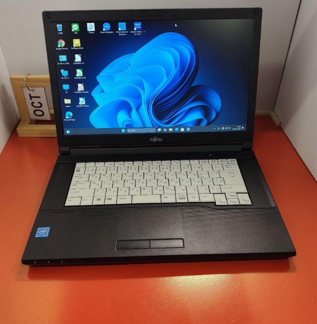 Fujitsu Windows 11 美品 爆速SSDノートパソコン