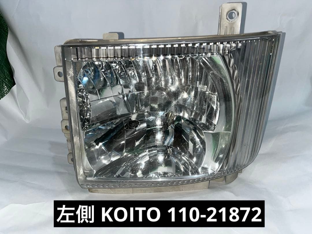 V*P様 中古 いすゞ純正 左 ヘッドライト KOITO 110-21872 2