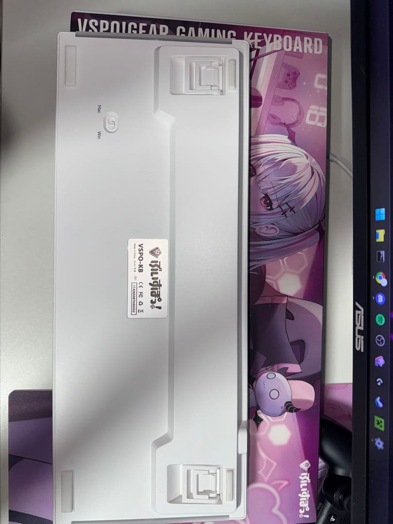 VSPOキーボード 空澄セナEDITION