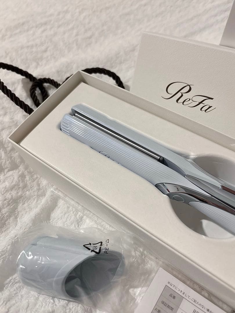 【新品・未使用】ReFa ストレートヘアアイロン プロ ホワイト 2025年製