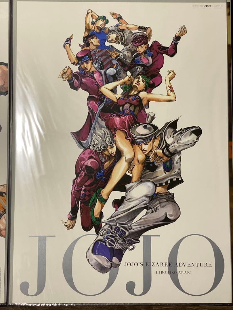 【希少品】ジョジョ展 2012 限定 B2ポスター オールスター A