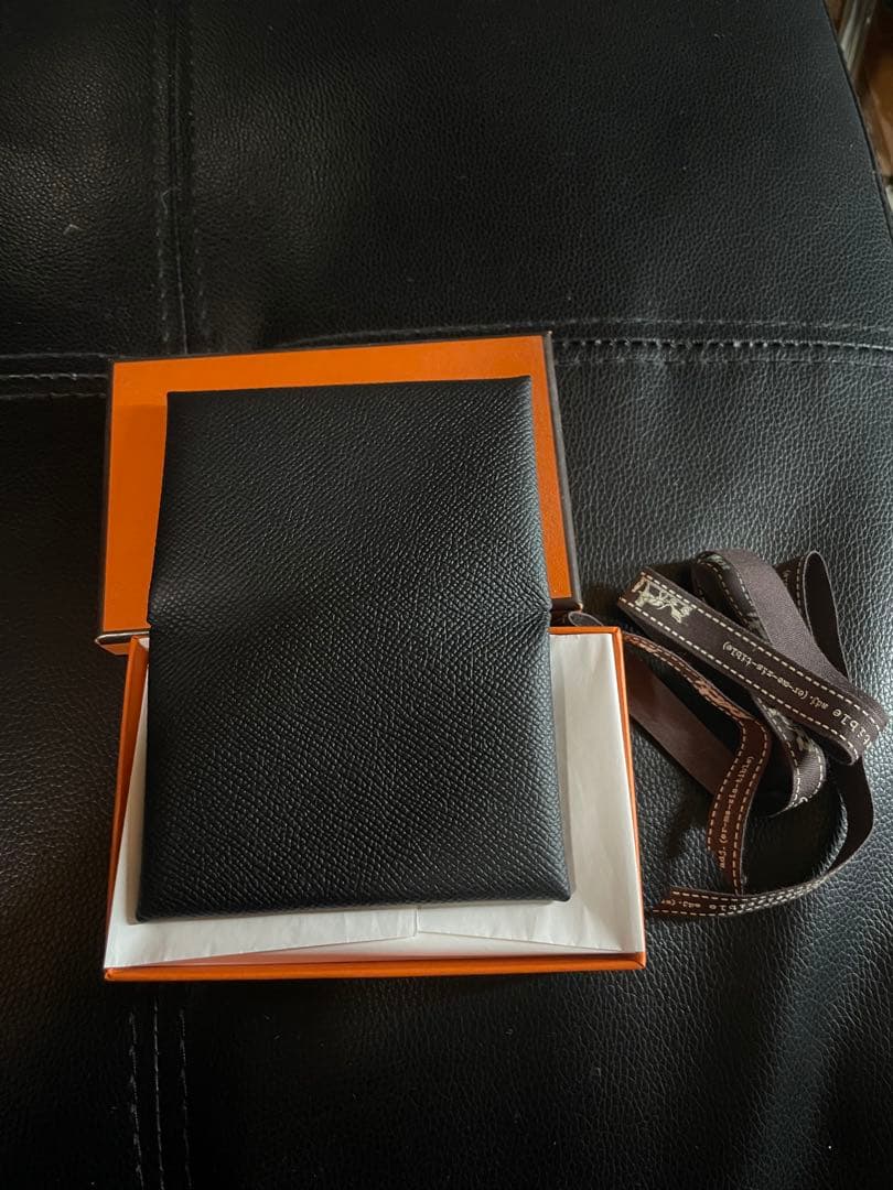 エルメス カルヴィ　エプソン　ノワール　黒