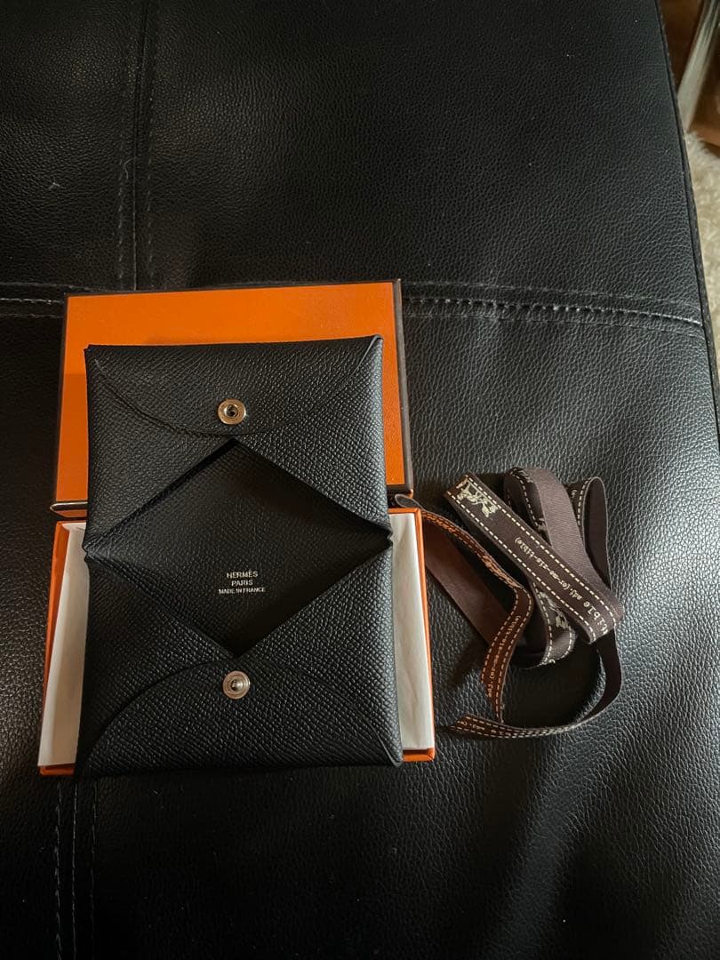 エルメス カルヴィ　エプソン　ノワール　黒